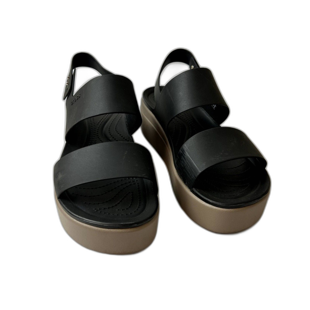 Lite Ride By Crocs Womens Brooklyn Low Wedge Sandals Size W11 Open-toe